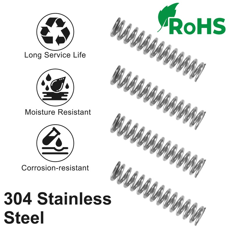 GUNGY Compression Spring Stainless Steel Spring Compression Springs 45 mm
