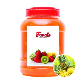 Fanale Premium Flavoring Jam for Bubble Tea | Pineapple Flavor Fruit Jam | for Boba Tea, Smoothie Paste, Slushes, Desserts | 10 pound(Pack of 4) | JAM002-CS
