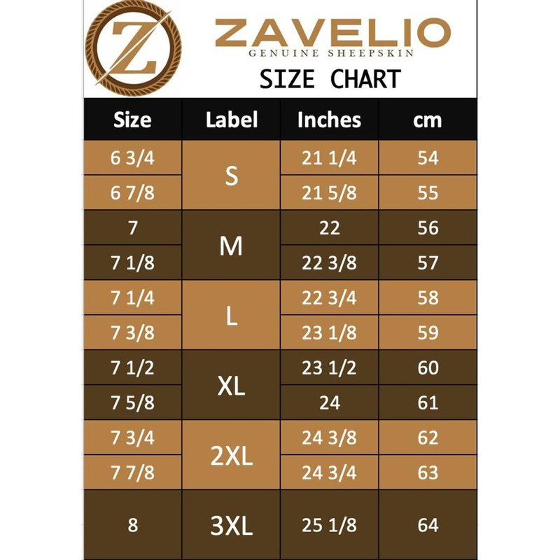 Zavelio Unisex Shearling Sheepskin Leather Aviator Russian Ushanka Trapper Winter