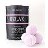 Spa Solo Bath Bombs (Lavender) Pack of 4 XXL Jumbo