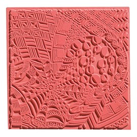 efco Texturmatte, Naturkautschuk, Braun, 9x9x0.3 cm