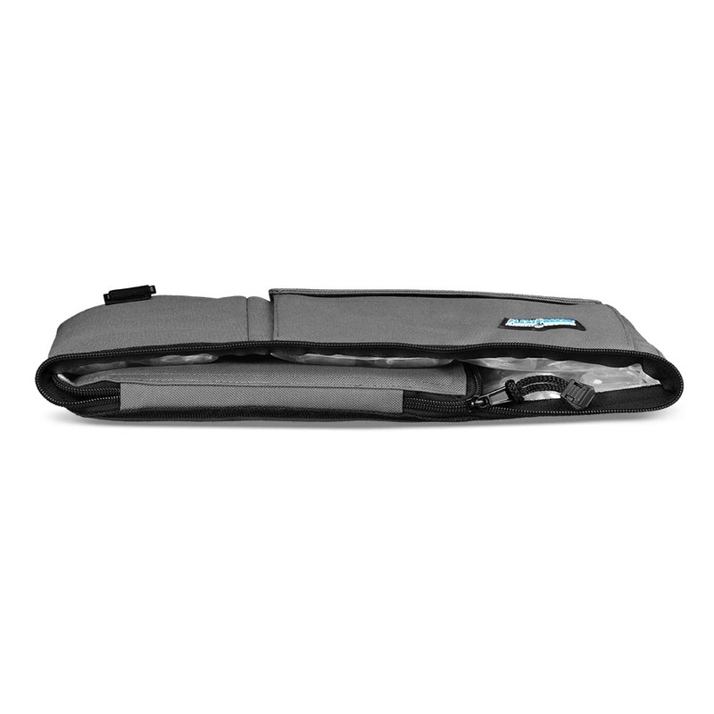 FlexiFreeze Refreezable Can Cooler Lunch Box, Collapsible with Built-in Ice