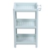 Bathroom Floor Storage Shelf Bathroom Storage Open Shelf Unit Freestanding