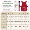 LINEN CLOSET Womens Tabards with Pockets for Men Ladies Cleaning