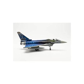 Herpa - Luftwaffe Eurofighter Typhoon-TaktLwG Tactical Wing, Nörvenich Air Base Quadriga - 31+49, 580694, Multicoloured