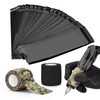 ATOMUS 200pcs Sealable Wireless Tattoo Pen Covers Black with 2pcs