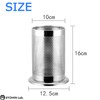 RYOHIN Lab. Chopsticks Holder, Stainless Steel, Colander, Round, Cutlery Stand,