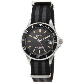 Seiko Shop Limited Edition SZEV014 Men's Watch, Black, Dial: Black, sports