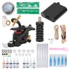 10 Wraps Tattoo Coil Machine Set Mini Tattoo Power Supply
