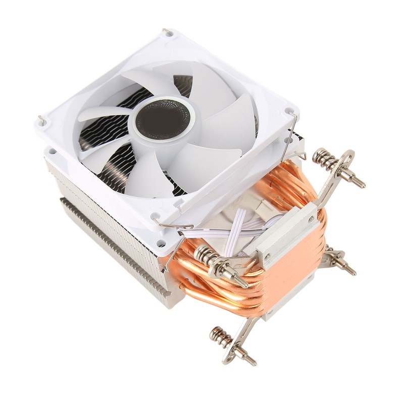 9CM CPU Cooler 6 Copper Heat Pipes Colorful Lighting Effects