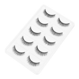 Baluue Dense Fiber Eyelashes Pair False Lashes Set for Makeup Thick Eyelash Extension for Daily Wear