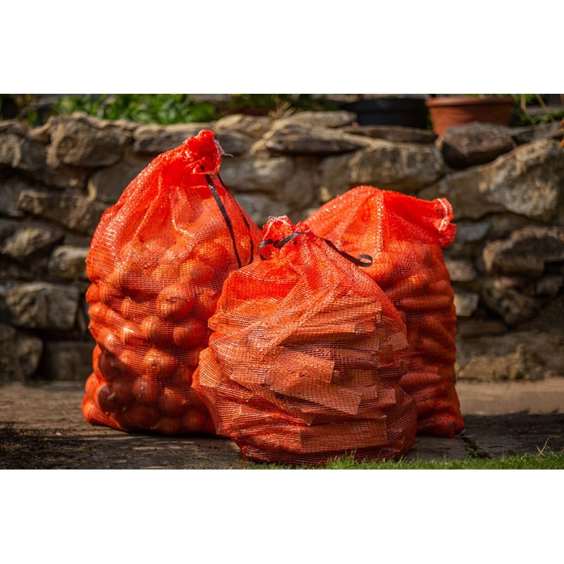 Large Hanging Mesh Storage Net Bags for Vegetables – Log
