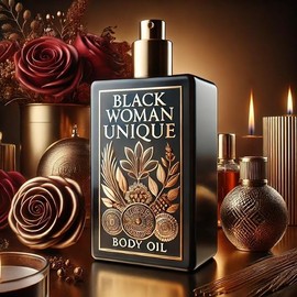 Comparable to Black Woman Unique Alcohol-Free Perfume Oil for Men & Women – Long Lasting Fragrance, 98% True-to-Scent, Clean Perfume, Travel Size Roll-On Glass Bottle – 8ml, Floral, Fruity