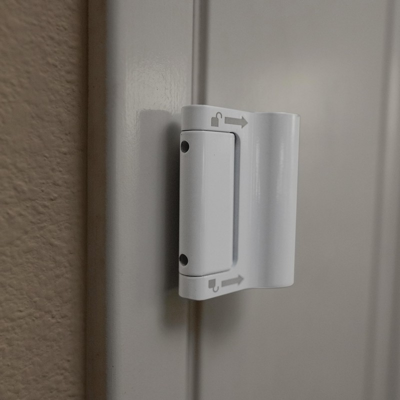 Prime-Line U 114707 New and Improved Door Reinforcement Lock with