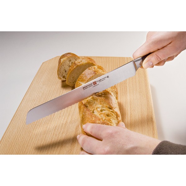 Wusthof Classic IKON Bread Knife, One Size, Black, Stainless