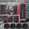 Vercraft 30 Pcs Magnetic Mop Broom Holder Movable Magnetic Broom