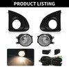 AFOGGEST Fog Light For Toyota Axio 2013 2014 2015 Front