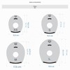 ARENA Accessori Piscina Elite Hand Paddle 2 Materiale da Allenamento,