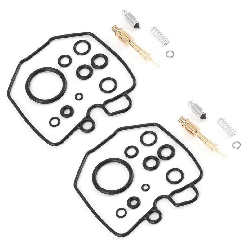 2 Sets Motorcycle Overhaul Carburetor Rebuild Kit Fit for Honda