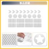 BULLSPANN Bicycle Reflector Reflective Sticker Night Night Road Fluorescent Spoke