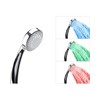 LORDAL Shower Head Plastic Silver LED Lighting Colourful