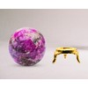 Cobalt Calcite Crystal Ball with Stand - 2" Inches Crystal