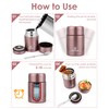 Dreamhigh® Thermal Food Container, 800 ml, Stainless Steel Food Warming