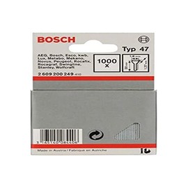 Bosch 2609200249 Tacker Nails, Silver, 1.8 x 1.27 x 30 mm