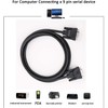 DTECH DB9 to DB9 RS232 Serial Cable Male to Male