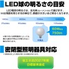 Asahi Electric Elpa (ELPA) LED Bulb, Ball Bulb, G95 (E26