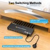 KVM Switch HDMI 4K@60Hz,KVM Switches with Simulation EDID for 4