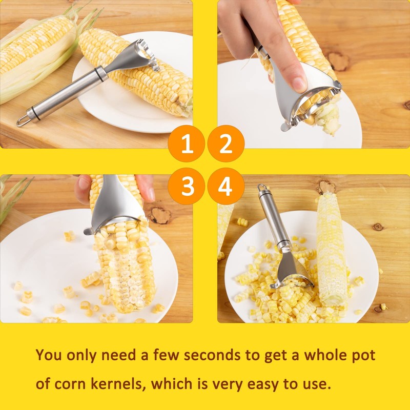 Corn Peeler, Corn stripper for corn on the cob remover