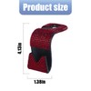 KHGUZ Bling Car Seat Headrest Hooks, 2PCS Crystal Rhinestone Vehicle