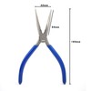 jojobasec Stainless Steel Long Nose Pliers 160mm Length Secure Grip