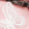 ECSiNG 20 Pieces Butterfly Appliques with Lace Double Layers Butterfly
