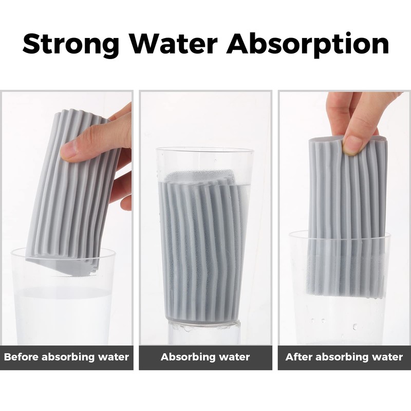 Pack of 4 Damp Duster, Dust Sponge, Magic Dust Cleaning