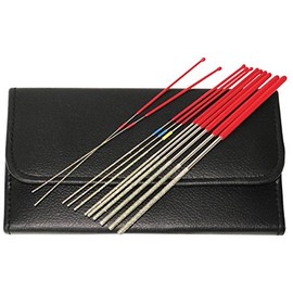 RamRodz 60021 Micro Round Files Cleaning File .03-.120 12