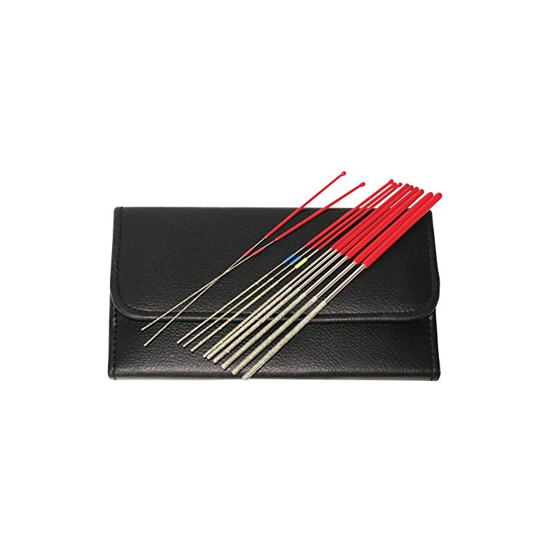 RamRodz 60021 Micro Round Files Cleaning File .03-.120 12