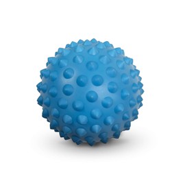Physical Spiky Massage Balls - 1 Pair - Blue & Pink - Ideal for Yoga & Pilates and self Massaging