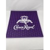 Crown Royal Bar Spill Mat Rubber purple white logo Large