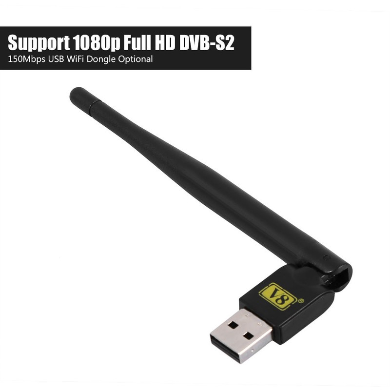 Portable Full HD 1080P DVB S2 Digital Satellite TV Receiver