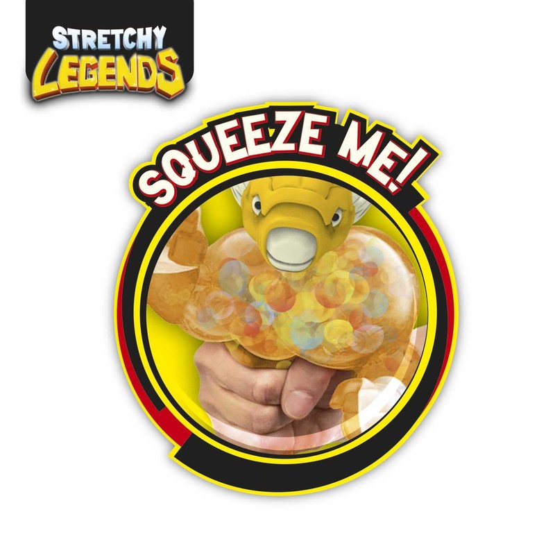 Stretchy Legends D'Molition Elastic Action Figures for Children, Stretchy Superhero