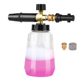 Forever Speed Foam Lance Foam Cannon for K Series K2 K3 K4 K5 K6 K7 Pressure Washer, 1 Litre Snow Foam Lance with Adjustable Foam Nozzle for Car Wash