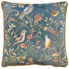 Wylder Tropics Orient Chinoiserie Birds Cushion Cover, Slate Blue, 43