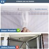 Jarolift Fly Screen Magnetic Curtain for Doors, Various Sizes And
