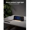 ROCAM Projection Alarm Clock, Digital Clock with Projector on Ceiling