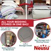 Neusu 200 Litre Jumbo Storage Bag with Zips - Heavy