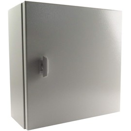 Yuco YC-14X14X8-IP65-FE Enclosure Fully Enclosed (No Gland Plate), Nema Type 4, IP65, Single Door Hinge Cover, Wall-Mount, Backplate (14 x 14 x 8)