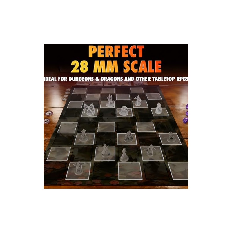 Path Gaming 50 Unique Miniatures Fantasy Tabletop RPG Figures for