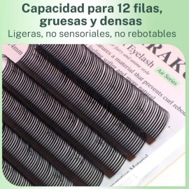 Pestañas Nagaraku 5d Comic Bouquet Hadas Pestañas 0.07d0.07c